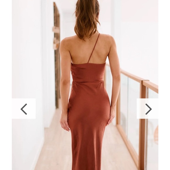 Billy J Margot maxi dress rust - Picture 2 of 4